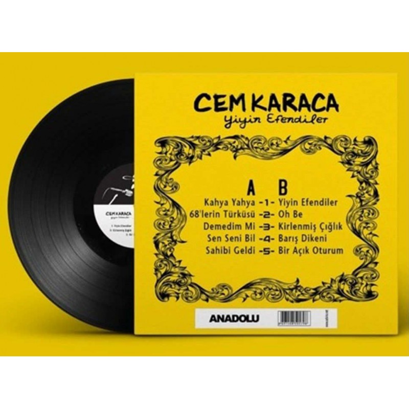 Cem Karaca - Yiyin Efendiler (Plak, LP, Album)