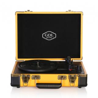 GDL Retro Çanta Pikap T317 - Yellow (DAHİLİ ŞARJLI)
