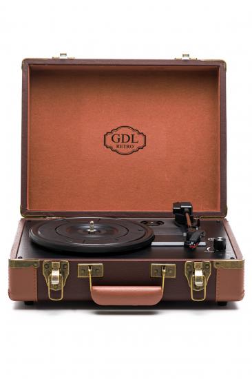 GDL Retro Bag Turntable T317BU (Bluetooth-Usb-Battery Powered)