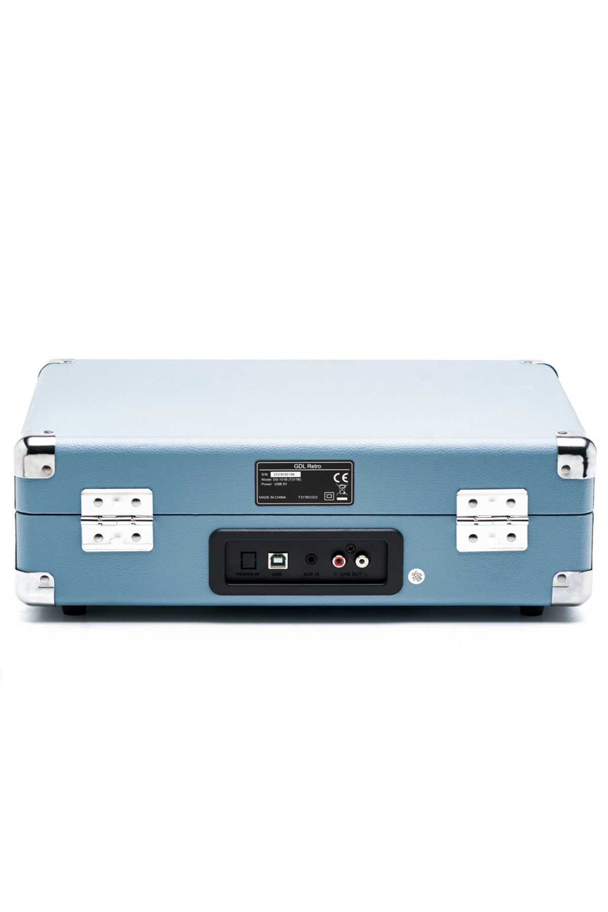 GDL Retro Çanta Pikap T317B (BLUETOOTH ŞARJLI) - Gökyüzü