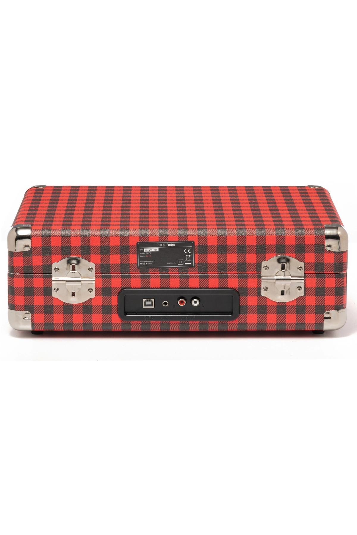 GDL Retro T317B PRO KS Plak Çalar – Bluetooth, Şarjlı ve Taşınabilir Profesyonel Pikap