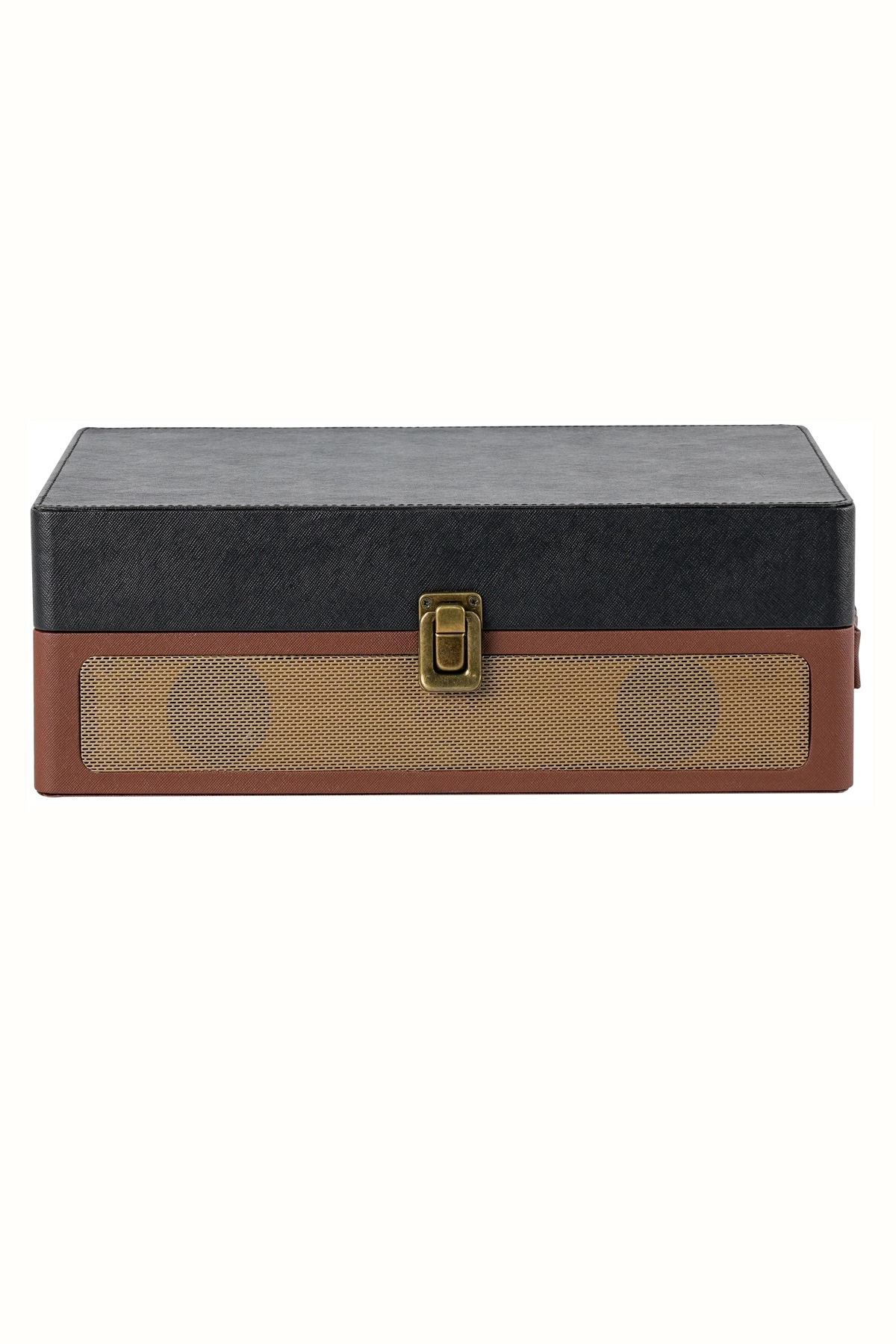 GDL Retro VIP Çanta Pikap T417B – Bluetooth, Dahili Hoparlör ve Metal İğneli Taşınabilir Plak Çalar