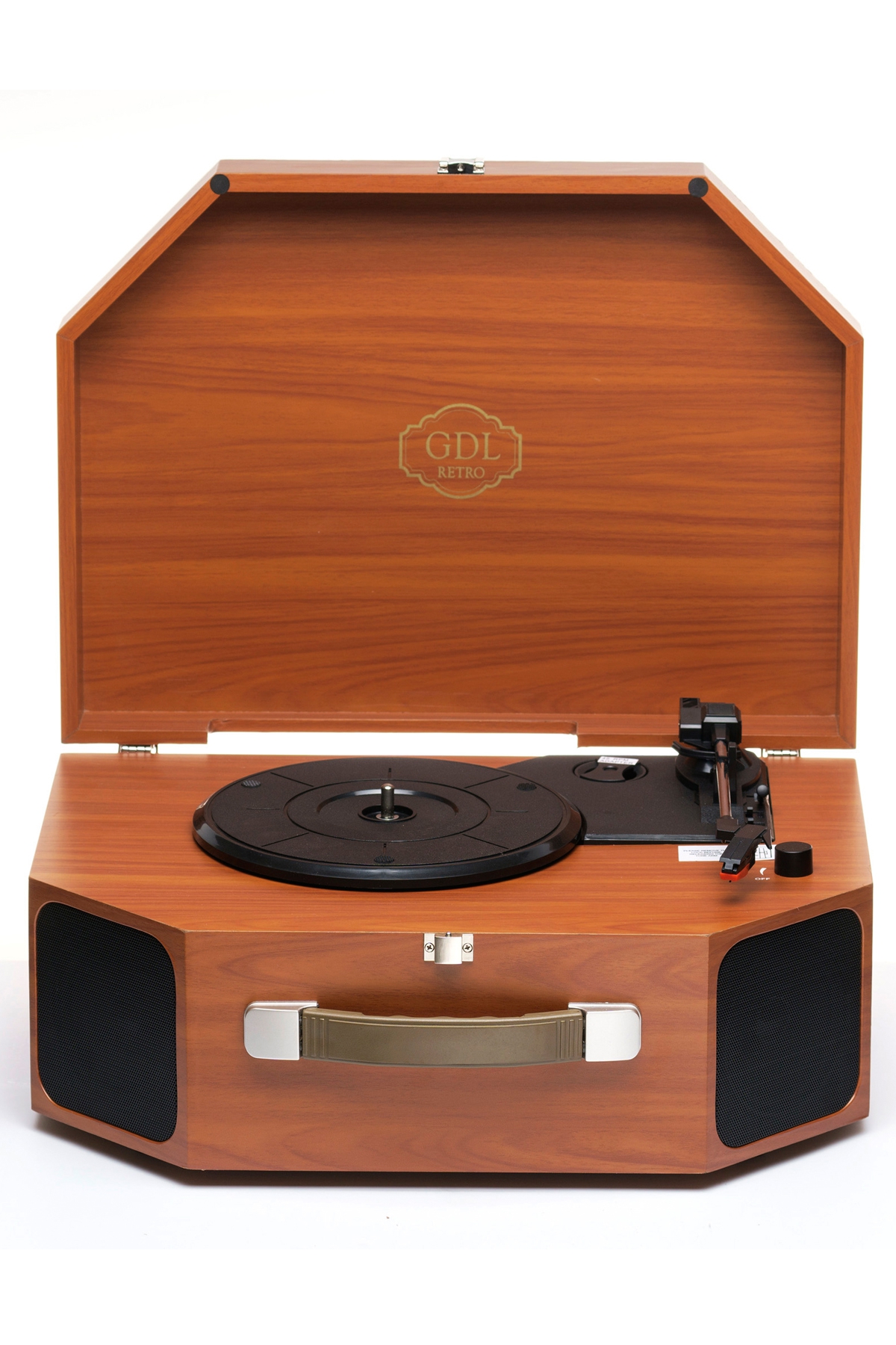 GDL Retro TR-W282 Wooden Bag Turntable