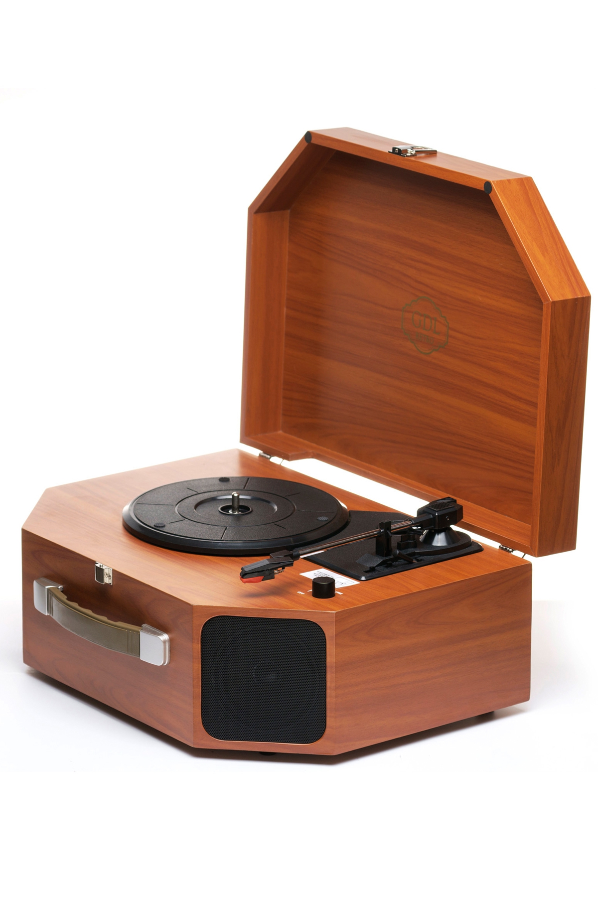 GDL Retro TR-W282 Wooden Bag Turntable