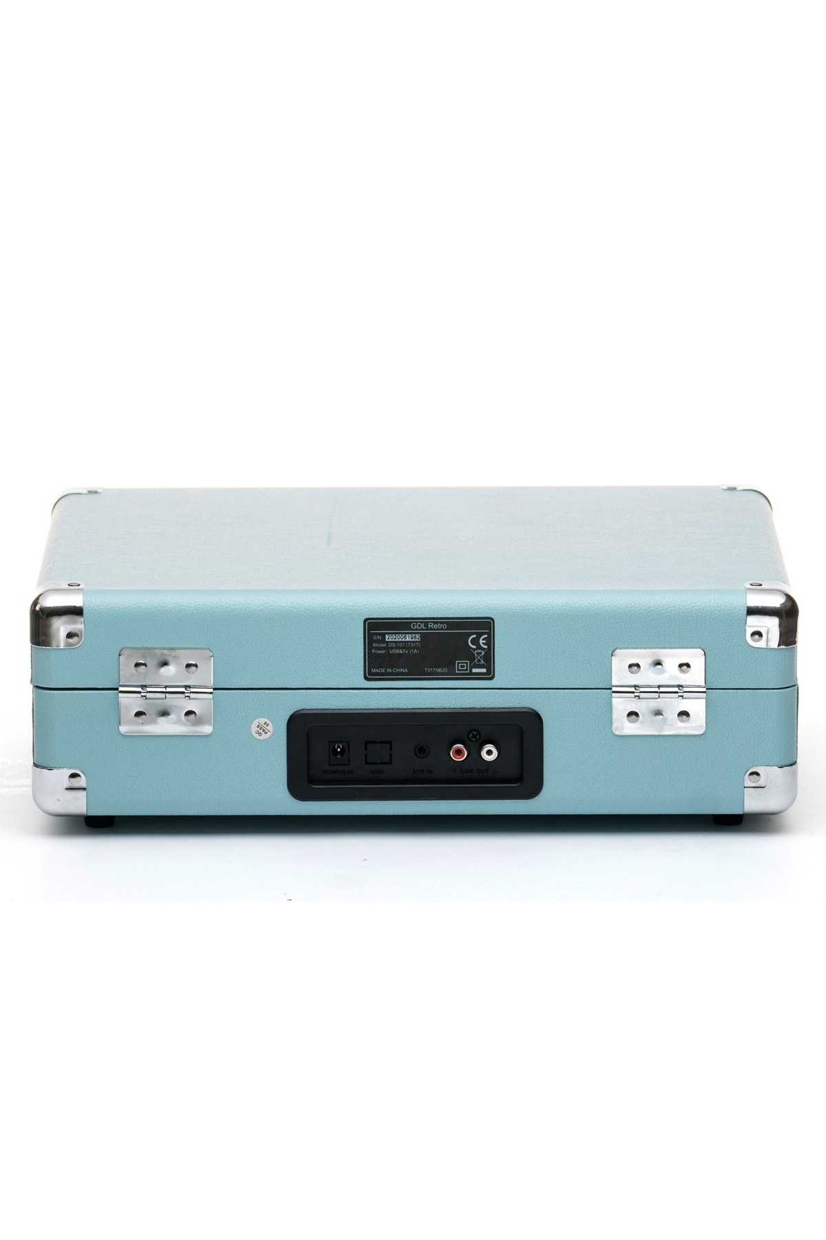 GDL Retro Çanta Pikap T317b - Mavi (Bluetooth ve Şarjlı)