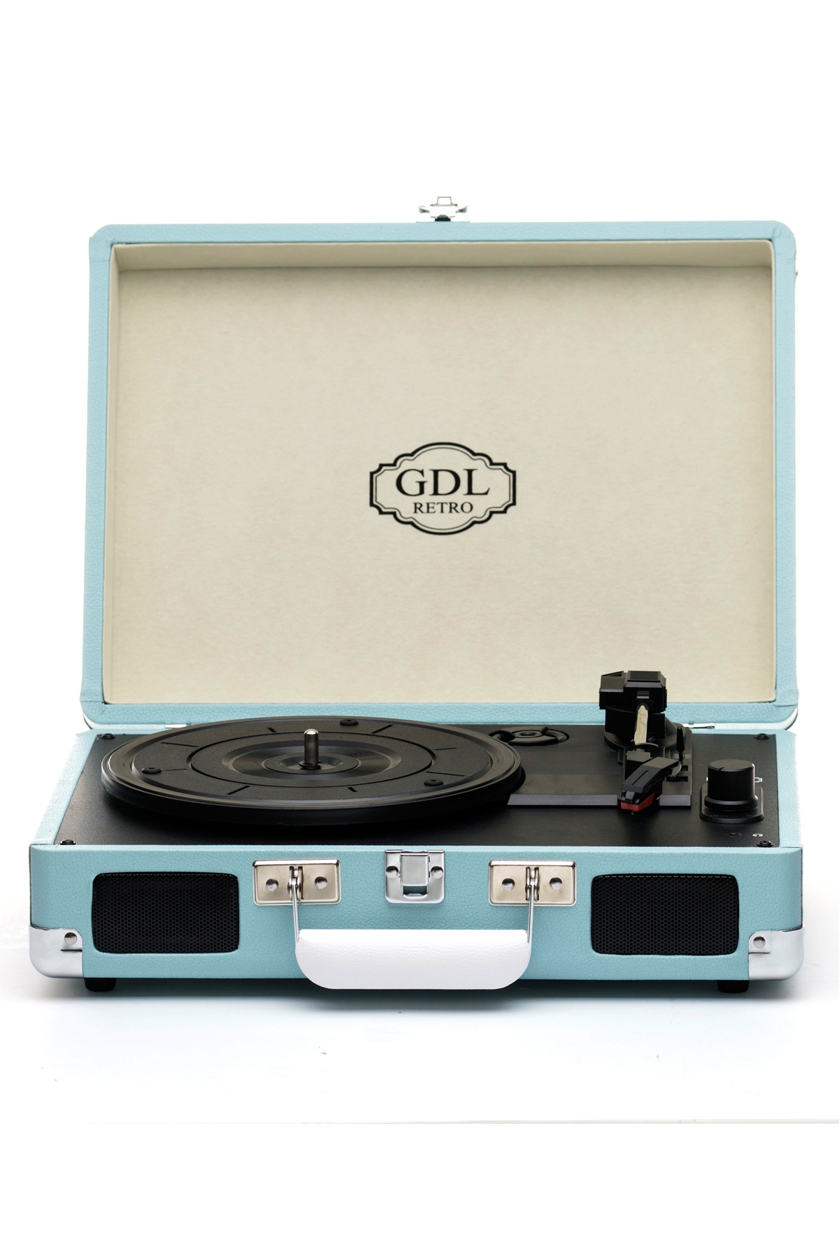 GDL Retro Çanta Pikap T317b - Mavi (Bluetooth ve Şarjlı)